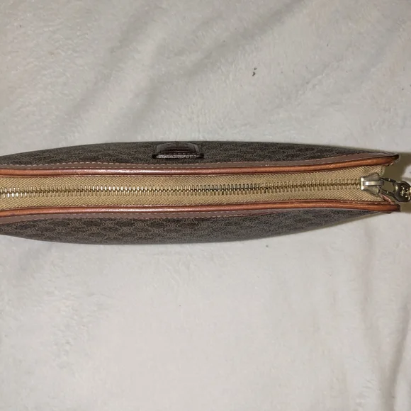 VINTAGE CELINE MACADAM CLUTCH EUC - Picture 6 of 11